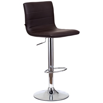 Scaun bar QMOBILI Lyon Maro, piele ecologica PU, rotativ, baza cromata rotunda, suport picioare Scaun bar QMOBILI Lyon Maro, piele ecologica PU, rotativ, baza cromata rotunda, suport picioare