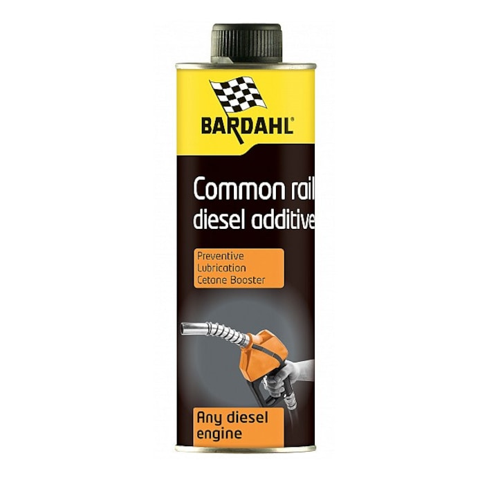 Автомобилна добавка Bardahl, Common Rail Diesel Additive, 500 ml