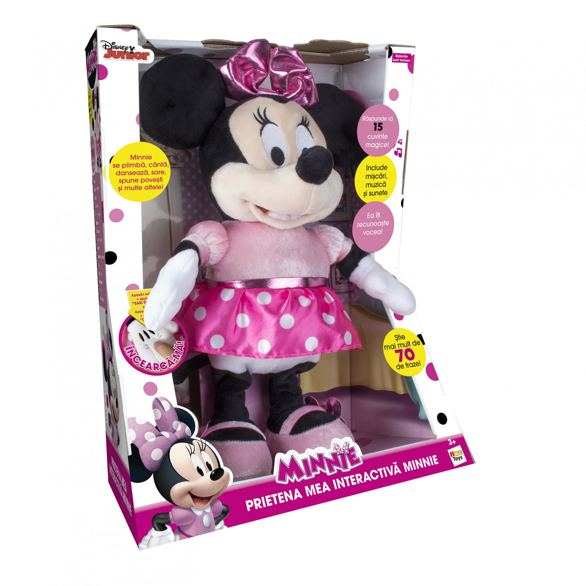 Jucarie plus Minnie Mouse, meu interactiv - eMAG.ro