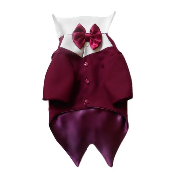 Frac Burgundia Peta's , stofa bordo, 30 cm Frac Burgundia Peta's , stofa bordo, 30 cm