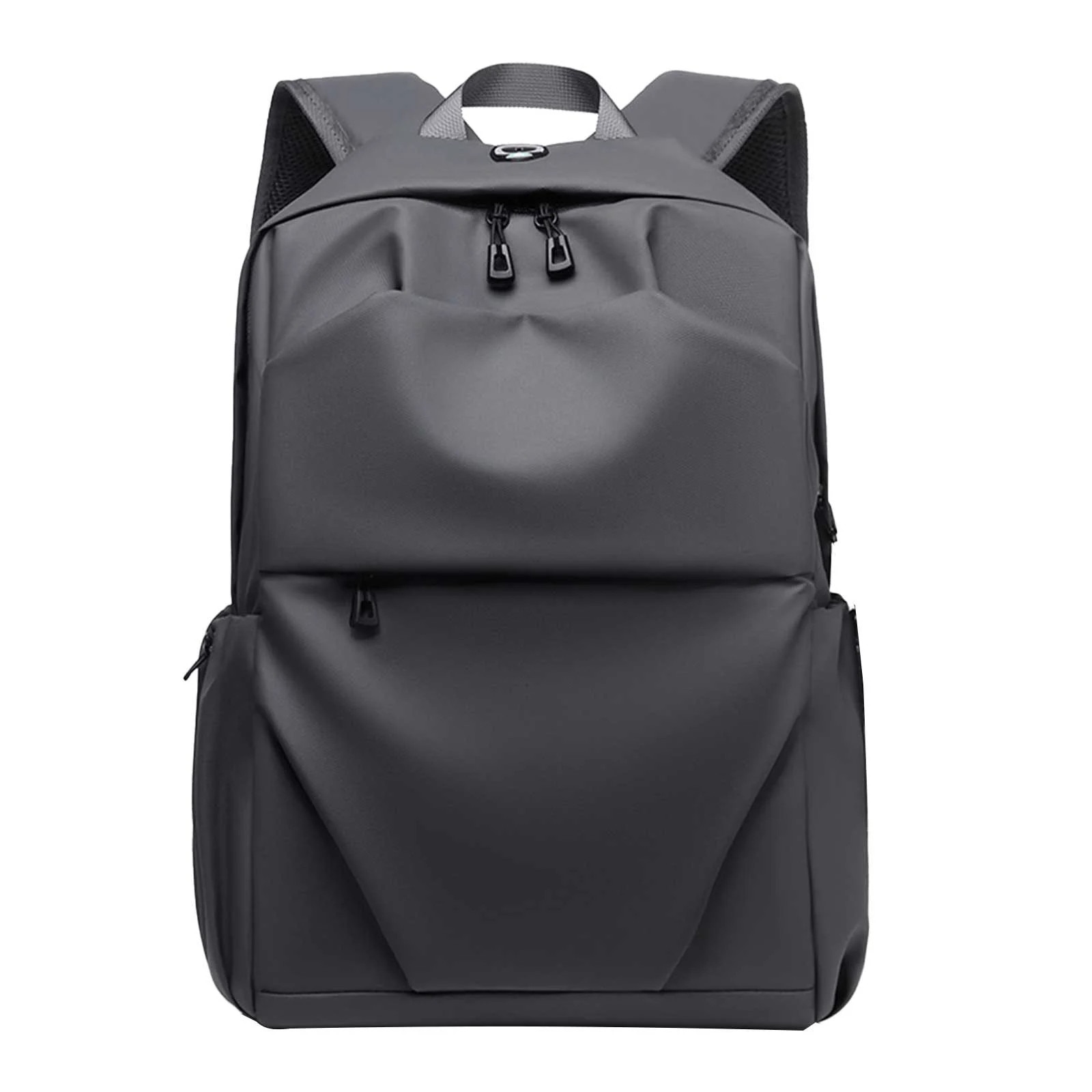 Rucsac laptop YANYXR unisex, capacitate mare, gri inchis, 45x30x16cm