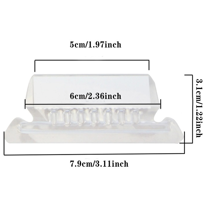 Etichete pentru dosare, set 25 file folder tabs si insertii, plastic, alb, 2 inch