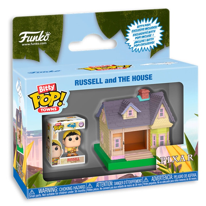 Figurina Bitty POP, Disney, Pixar UP, Russel and the House, Funko