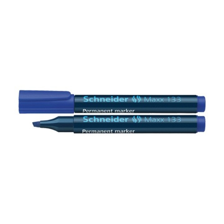 Marker permanent cu varf tesit 1-5mm Schneider 133 corp plastic