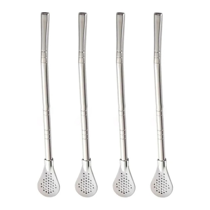 YANYXR többfunkciós kanál, teafilter, rozsdamentes acél, 15.5cm