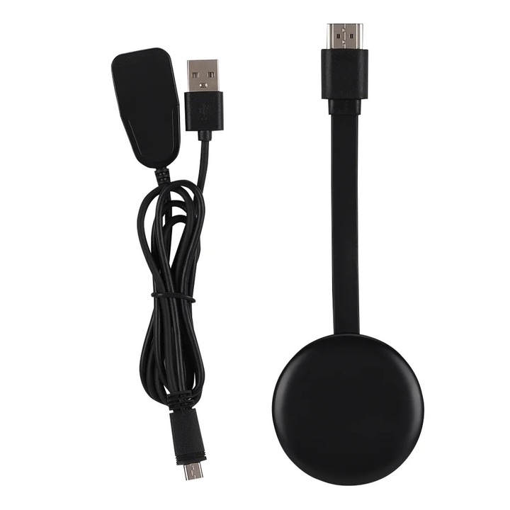 G12 4K HDMI médialejátszó streaming funkcióval, dual-band 5G/2.4G képernyőtükrözéssel Miracast/Airplay/DLNA-hoz