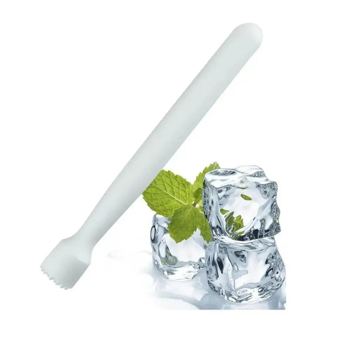 Pestele de fructe pentru cocktailuri, alb, set de unelte bar