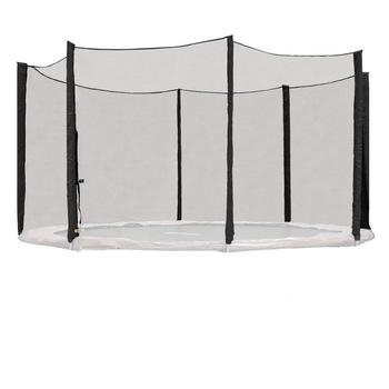 Plasa siguranta inSPORTline Froggy PRO 430 cm pentru 8 stalpi, Negru Plasa siguranta inSPORTline Froggy PRO 430 cm pentru 8 stalpi, Negru