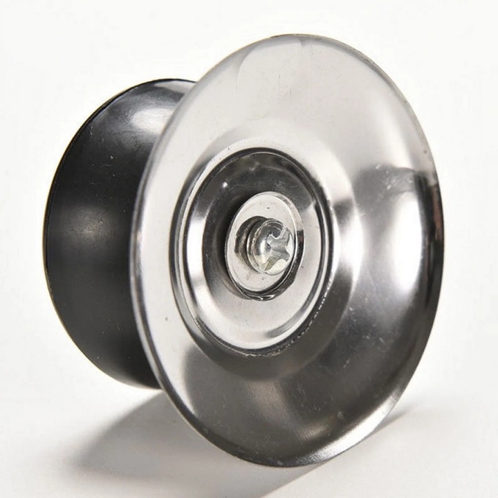 Maner capac oala YANYXR metal plastic negru argintiu 4x26mm