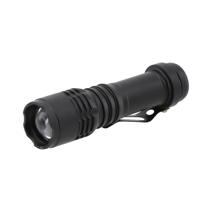 XPE LED фенер 6000LM, 3 режима, син, размери 88x24x20mm