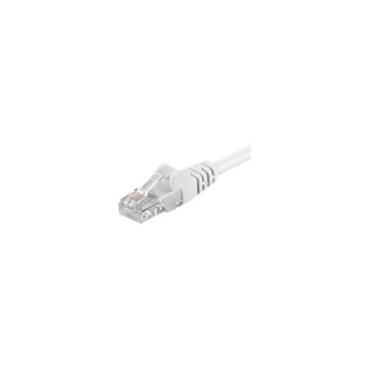 Goobay Patch Kábel | 68633 CAT 6 U/UTP | PVC | Kábelhossz: 1 m | Fehér
