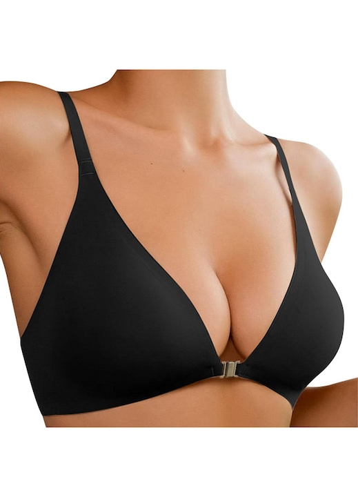 Sutien inchidere frontala, Catarama magnetica, Negru