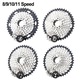 Pinion bicicleta 8-11s 42T, design din otel, culoare argintie, greutate aproximativ 350g