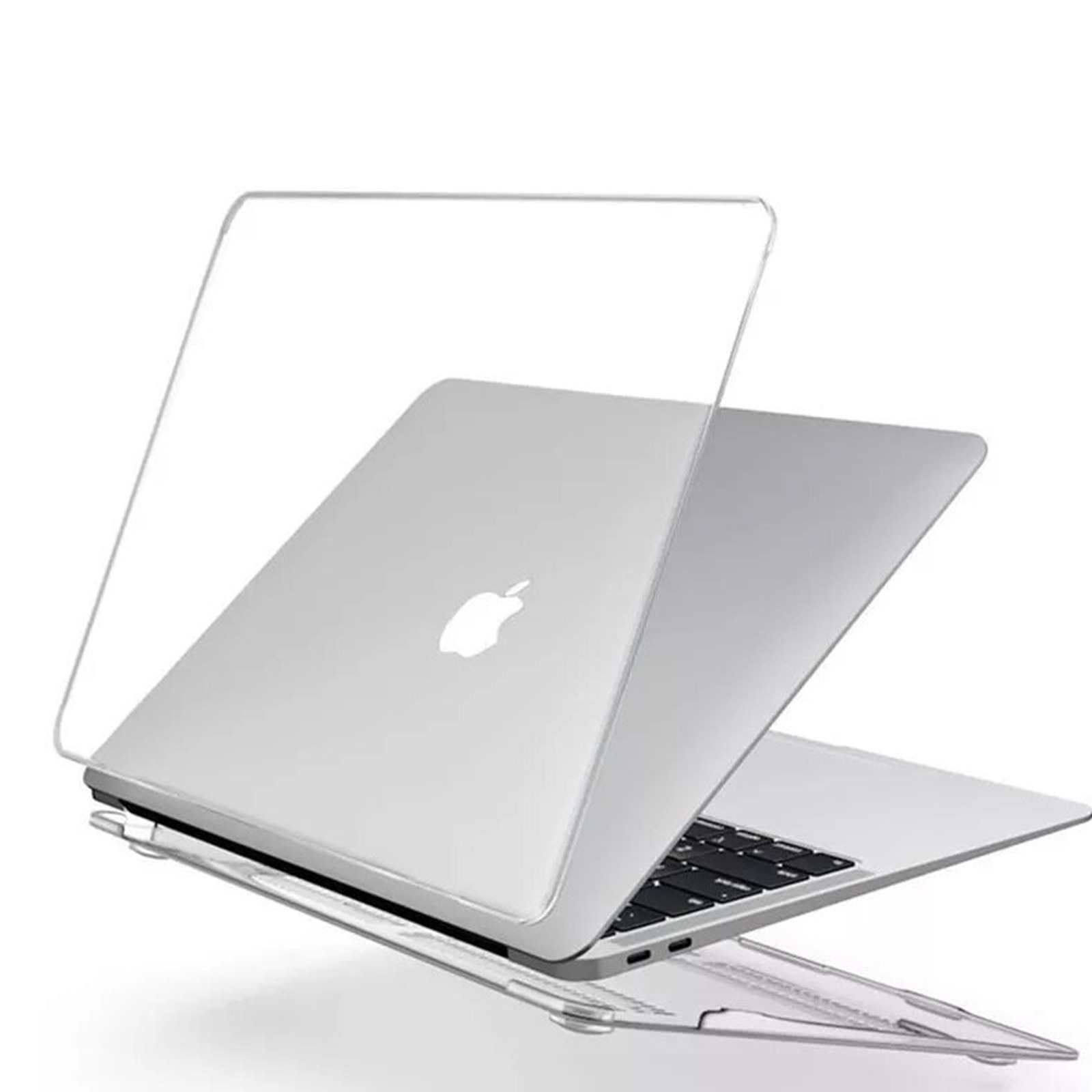 Carcasa laptop AYSTOAYS®, pentru Macbook Air 13 A1369/A1466, plastic, Material ecologic, netoxic, fara miros, transparent
