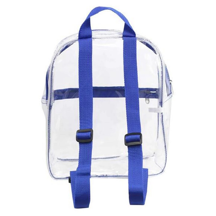 Rucsac transparent, 30x25x12cm, PVC
