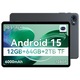 ТаблетBlackviewT80,10.1инча,Android15,5.0,WiFi6,T310,12GBRam(4GB+8GBразширяема),800×1280,128GBROM,разширяема1TB,6000mAh,сив