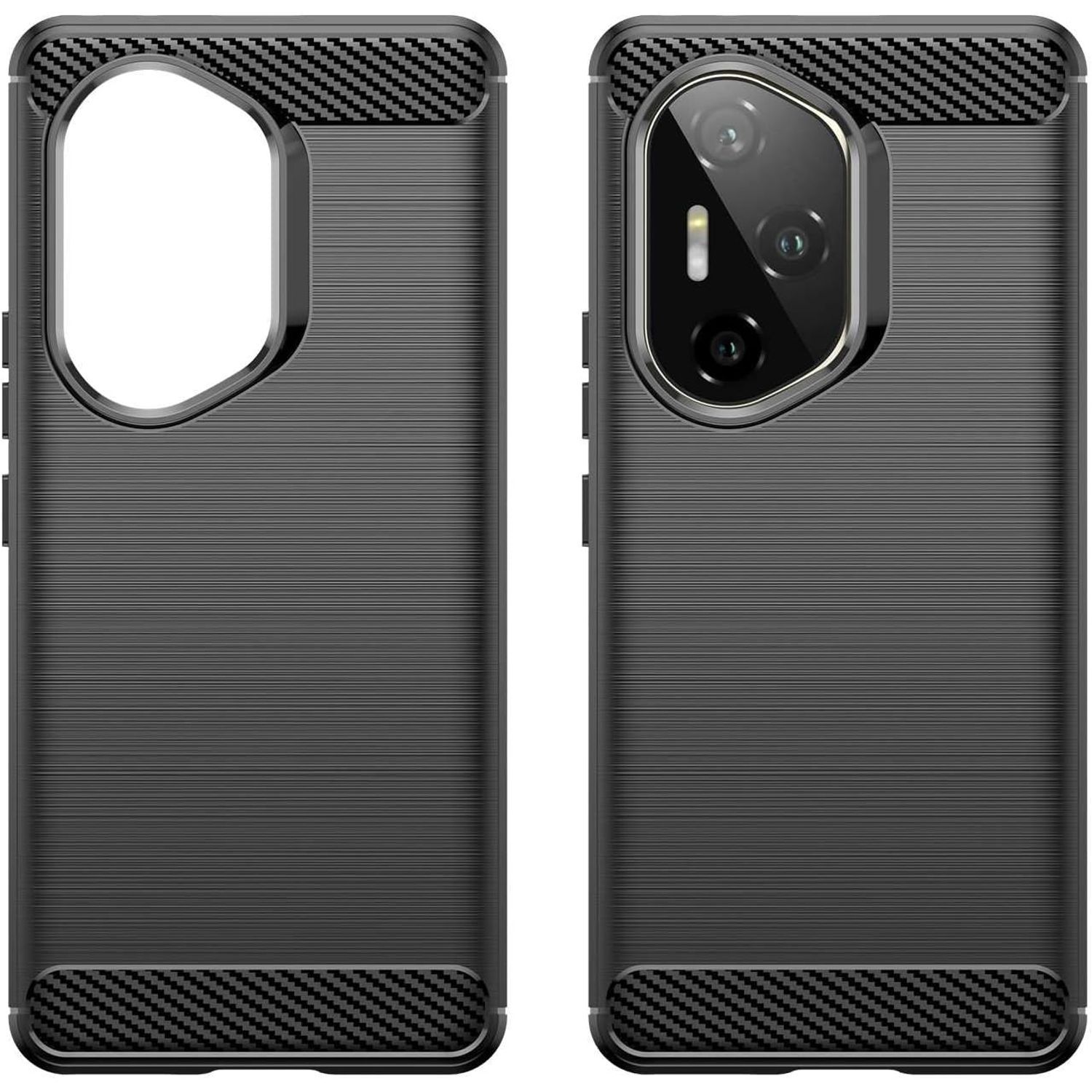 Husa Compatibila pentru Honor 400 Pro, Negru, Rezistenta la Zgarieturi, Anti-Amprenta, Protectie Completa la Impact, Butoane Laterale Flexibile
