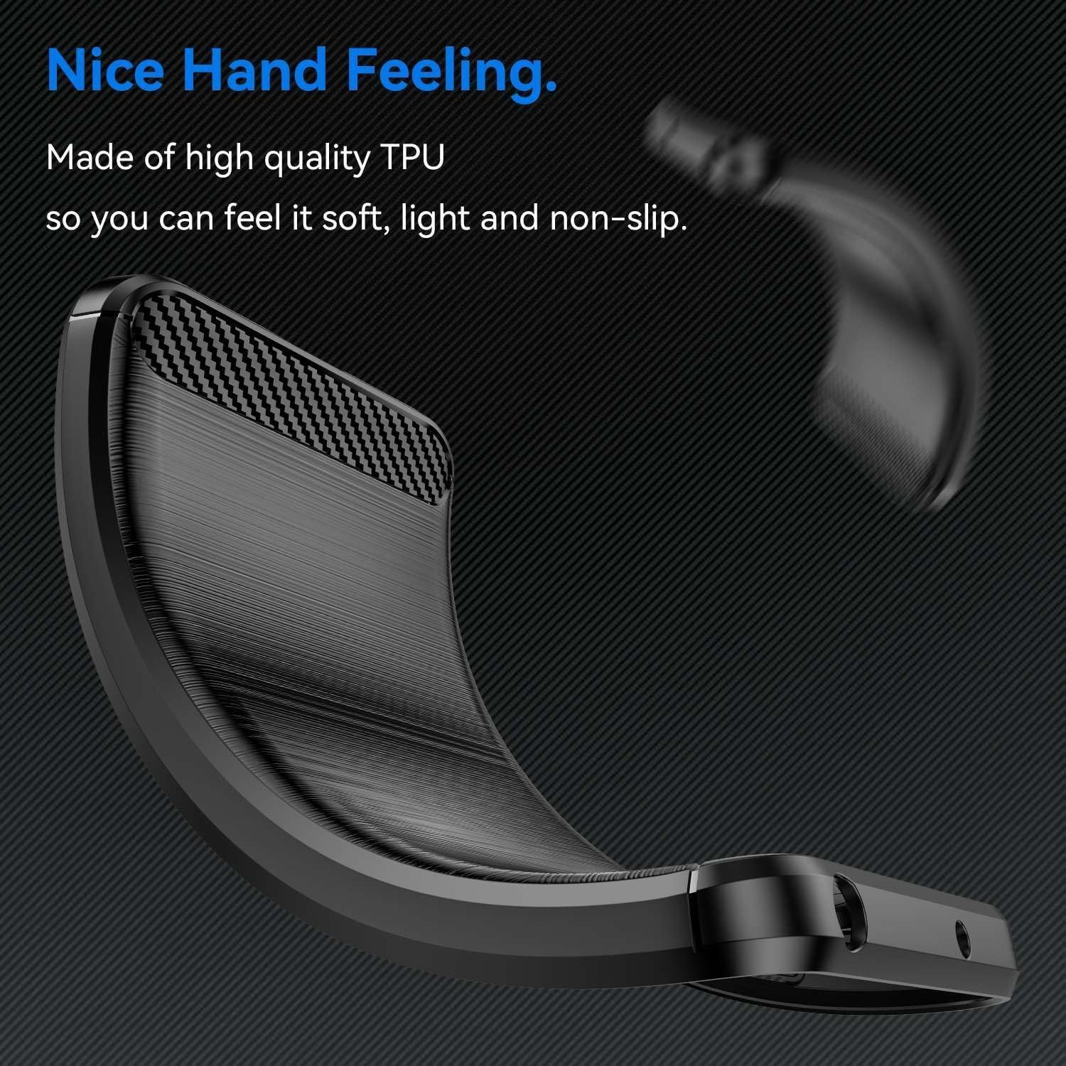 Husa Compatibila pentru Honor 400 Pro, Negru, Rezistenta la Zgarieturi, Anti-Amprenta, Protectie Completa la Impact, Butoane Laterale Flexibile