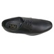 Pantofi Eleganti Negri Cu Siret Din Piele Naturala, Exterior Si Interior Din Piele, Talpa TR Flexibila, Calapod Comod, Model Simplu, Produs Romanesc, SVG, Marimea 43