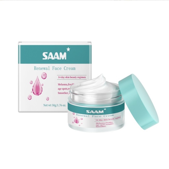Crema de fata SAAM pentru indepartarea petelor si regenerarea fetei