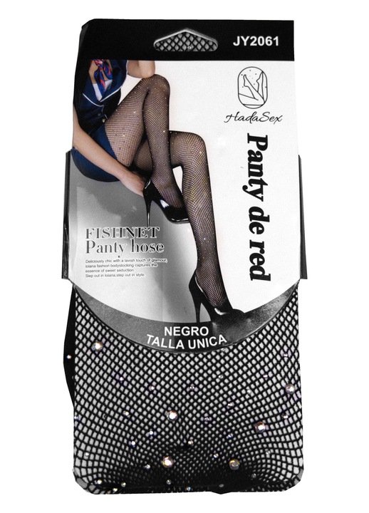 Dresuri plasa cu strasuri, IOHO, elegant, negru, marime universala