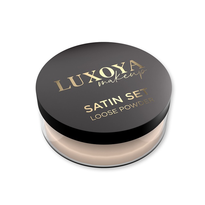 Pudra de fixare LUXOYA Makeup SATIN SET, 12g