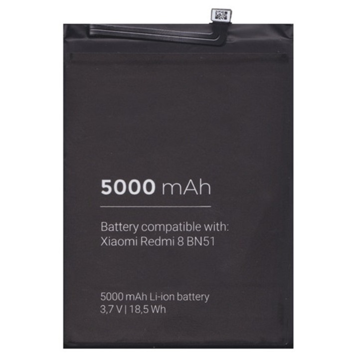Xiaomi Redmi 8A / Redmi 8 Gigapack akkumulátor 5000mAh li-ion, bn51 kompatibilis, gigapack csomagolás