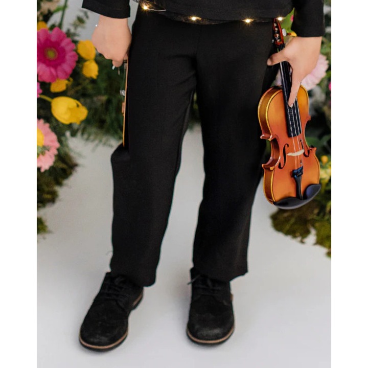 Fekete dongó/tücsök/katicabogár fiú nadrág, tavaszi ünnepség 2025