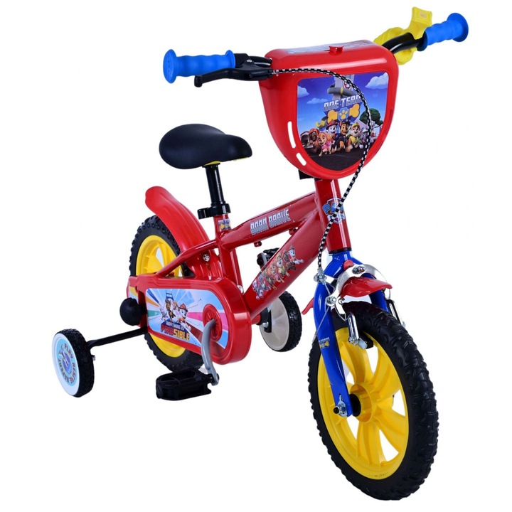 Детско колело Paw Patrol 12 инча – Червено, за момчета