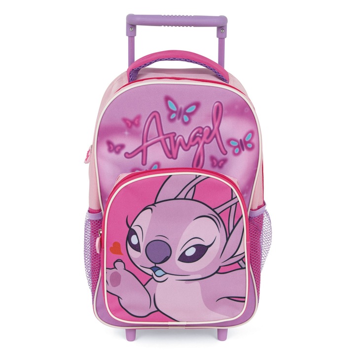 Carucior cu baza pliabila, rucsac, Lilo & Stitch