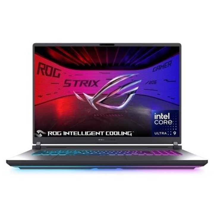 ASUS ROG Strix G18 18"-os laptop, Intel Core Ultra 9 275HX, 32GB, 2TB PCIe, RTX 5070 Ti, FreeDOS, Eclipse szürke