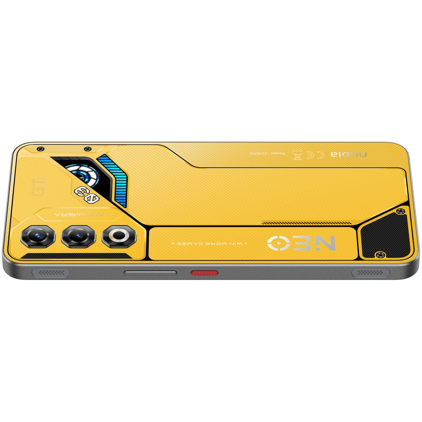 RESIGILAT: Telefon mobil ZTE nubia NEO 3GT, Dual SIM, 12GB, 256GB, 5G, Yellow