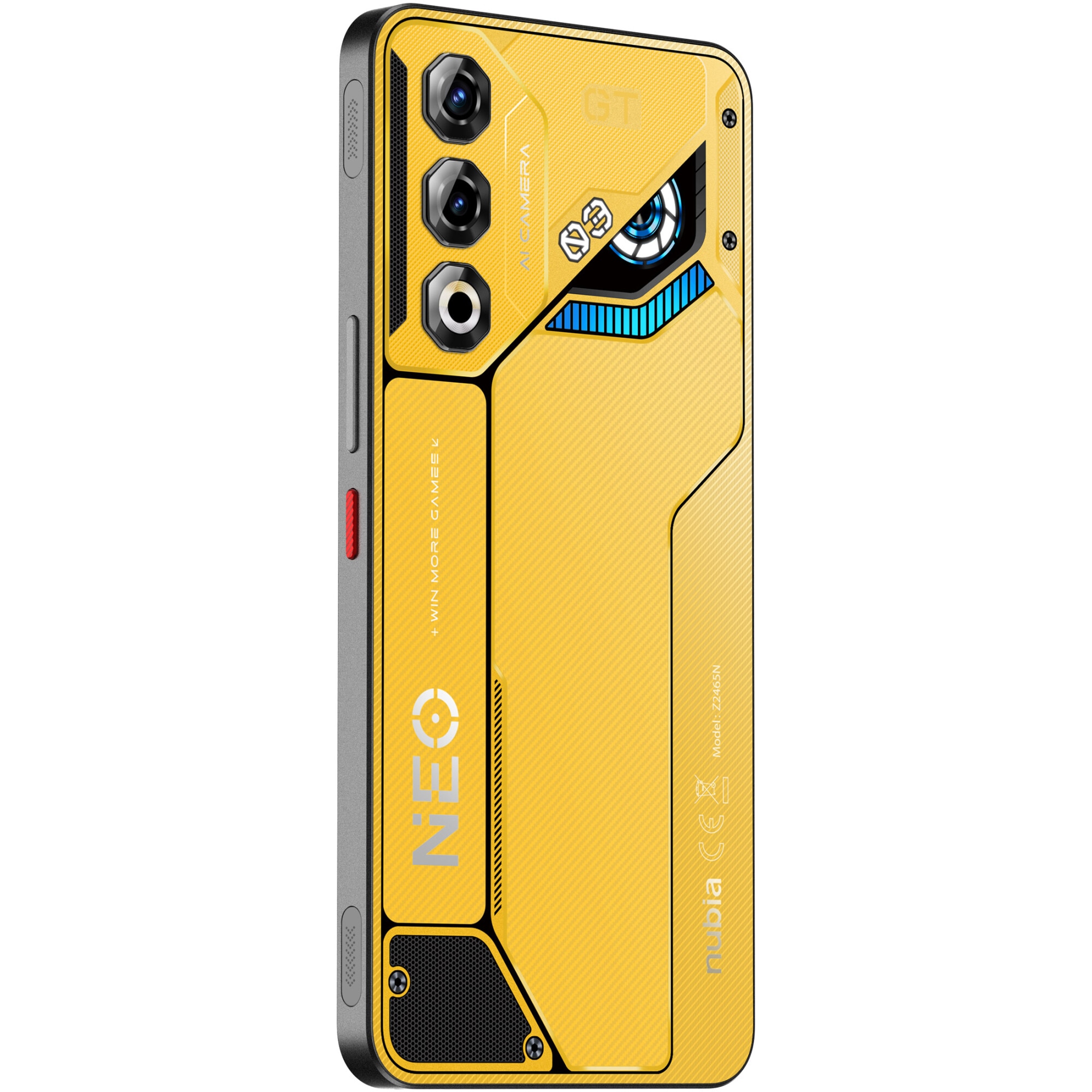 RESIGILAT: Telefon mobil ZTE nubia NEO 3GT, Dual SIM, 12GB, 256GB, 5G, Yellow