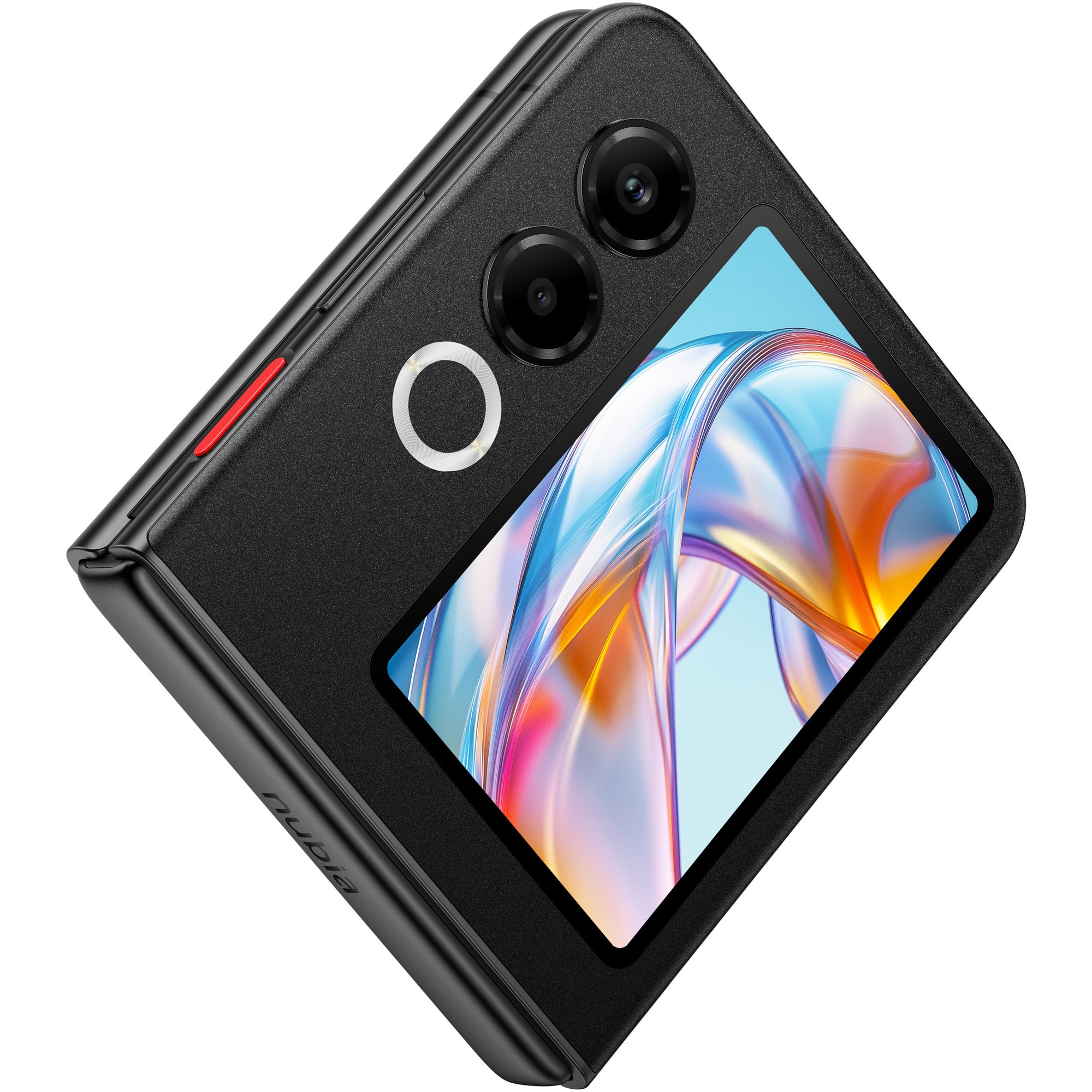 Telefon mobil ZTE nubia Flip 2, Dual SIM, 8GB, 256GB, 5G, Black