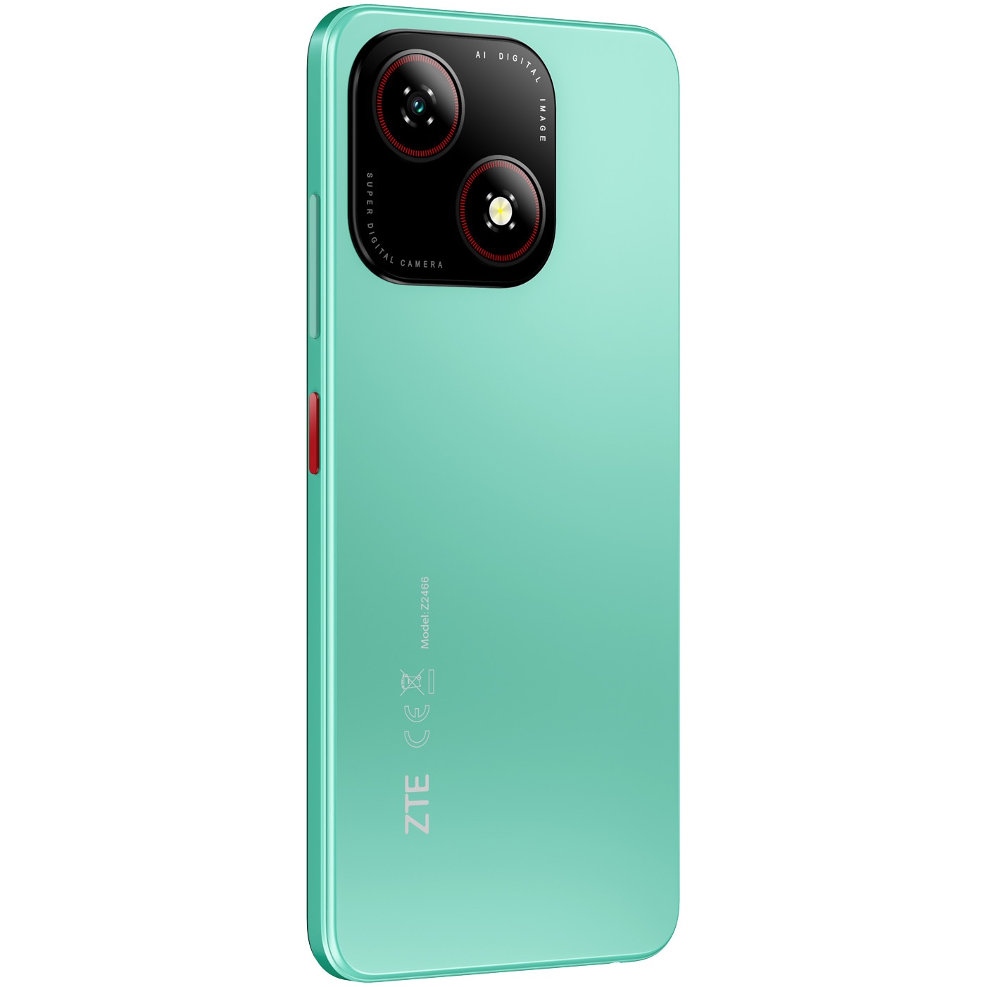 Telefon mobil ZTE Blade A35e, Dual SIM, 2GB, 64GB, 4G, Verde