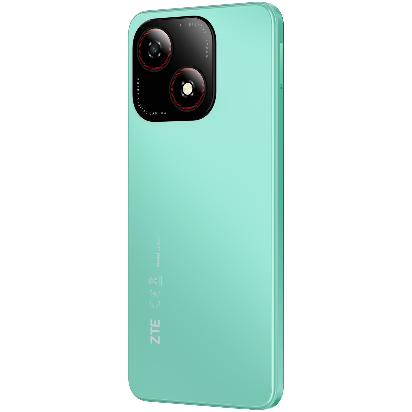 Telefon mobil ZTE Blade A35e, Dual SIM, 2GB, 64GB, 4G, Verde