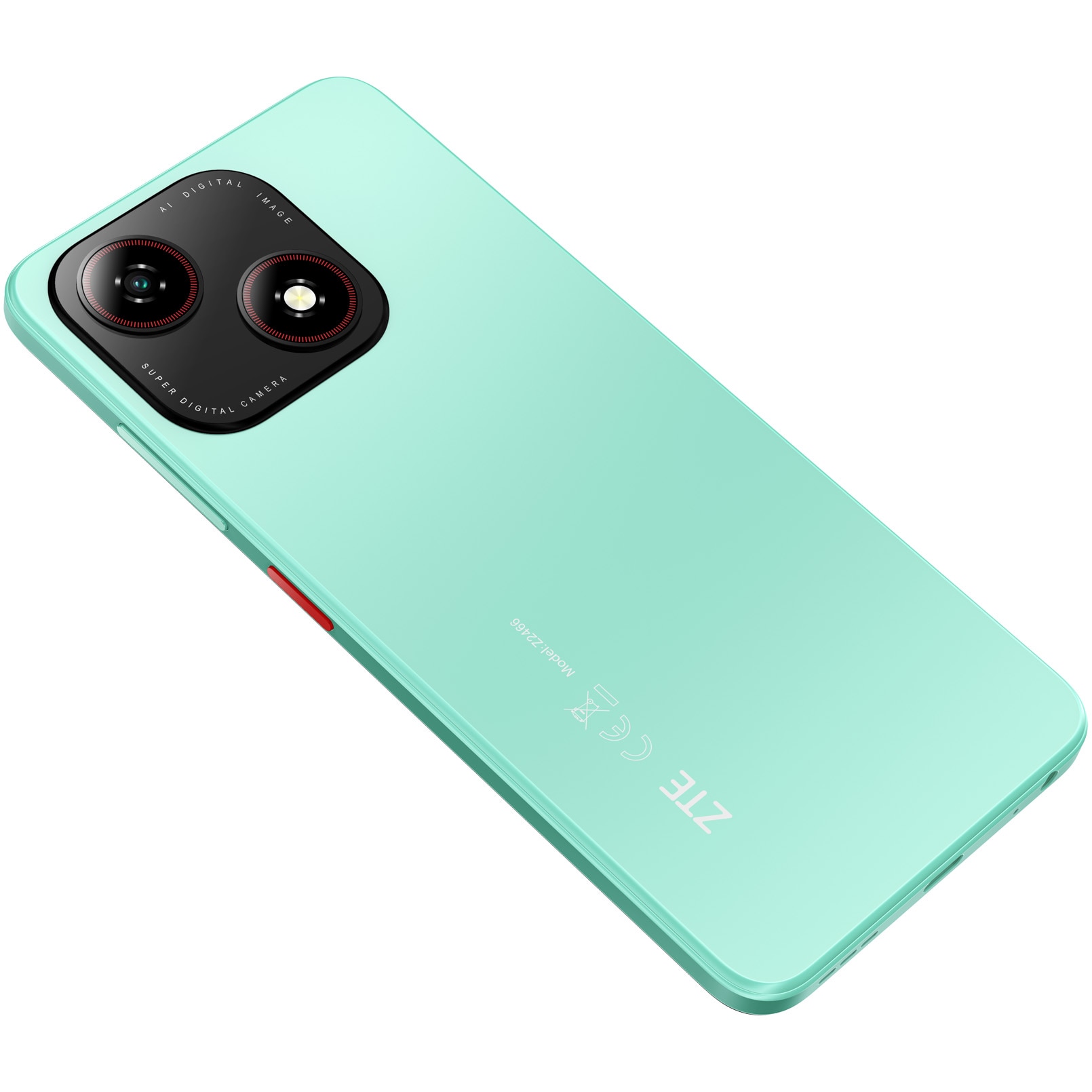 Telefon mobil ZTE Blade A35e, Dual SIM, 2GB, 64GB, 4G, Verde