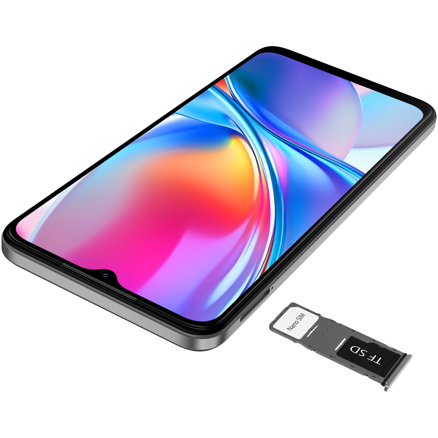 Telefon mobil ZTE Blade A35e, Dual SIM, 2GB, 64GB, 4G, Gri