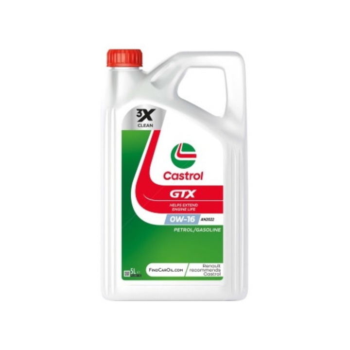 Ulei motor Castrol GTX 0W16 AN2022 5L, 160A26