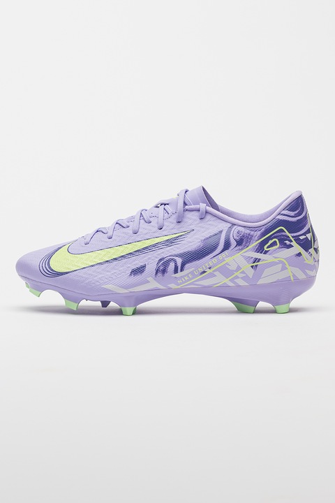 Nike, Pantofi low-cut cu crampoane pentru fotbal Mercurial Vapor 16 Academy, Violet/Verde marin