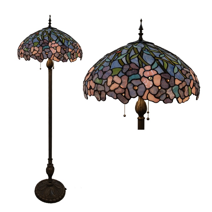 Lampadar Tiffany 51x165 cm, E27