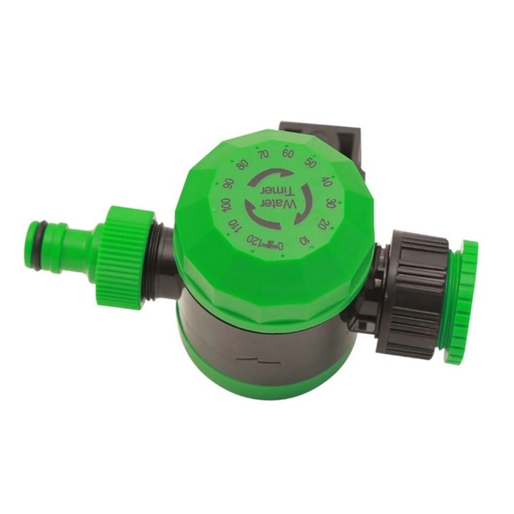 Автоматичен таймер за поливане, напоителна система, зелено и черно, 14x6x8.3 см, комплект