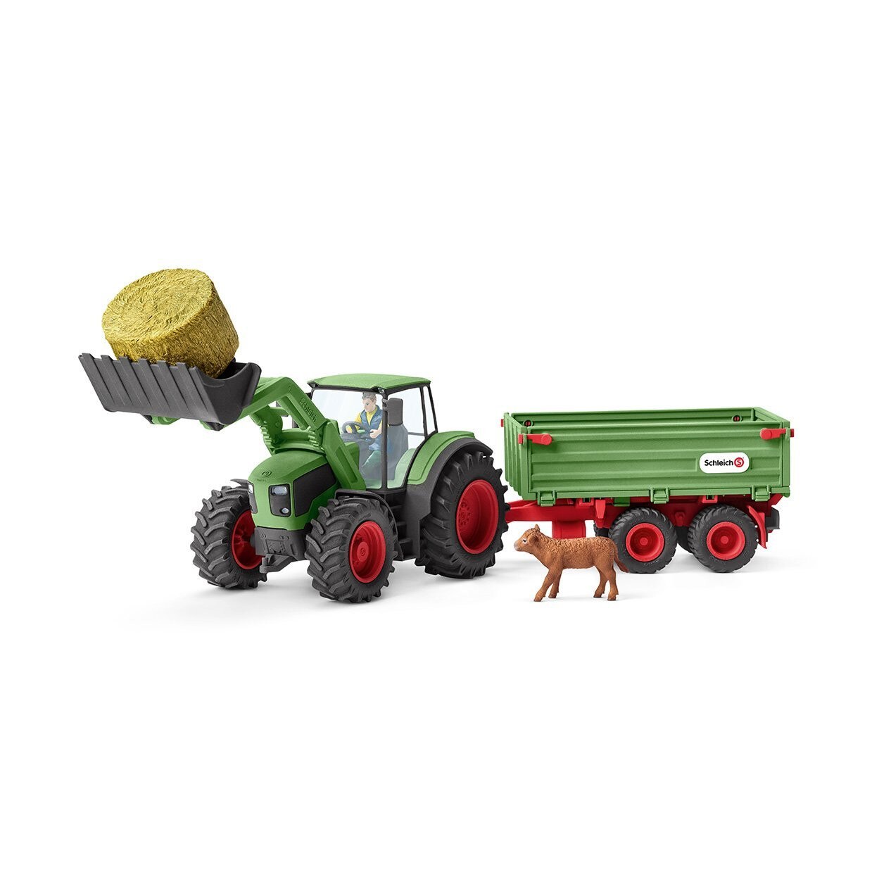 Set figurine Schleich - Tractor cu remorca - SL42379