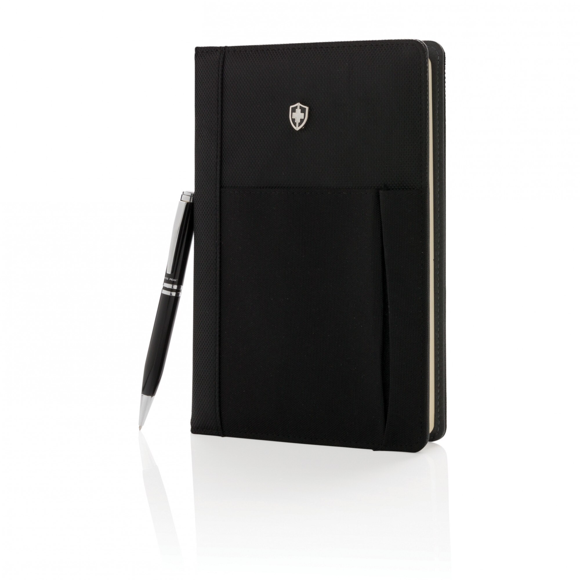 Notebook pix Swiss Peak, negru