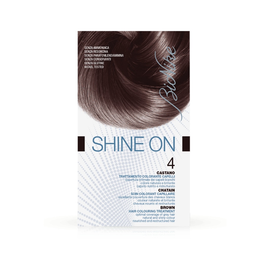 Vopsea tratament Fara Parafenilendiamina, fara Amoniac, fara Rezorcinol, fara Conservanti sintetici nr.4 BIONIKE SHINE ON