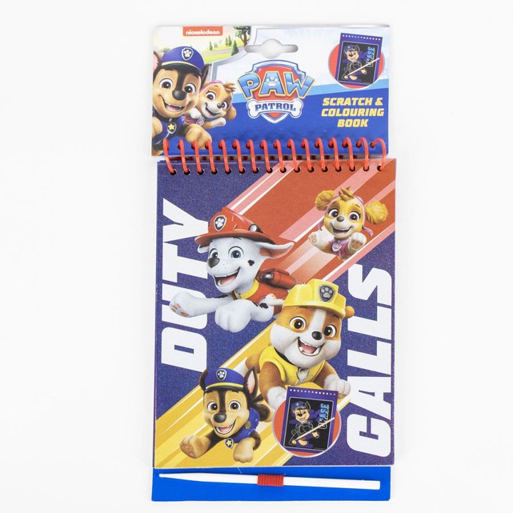 Set papetatie coloreaza, razuieste si descopera Paw Patrol 1