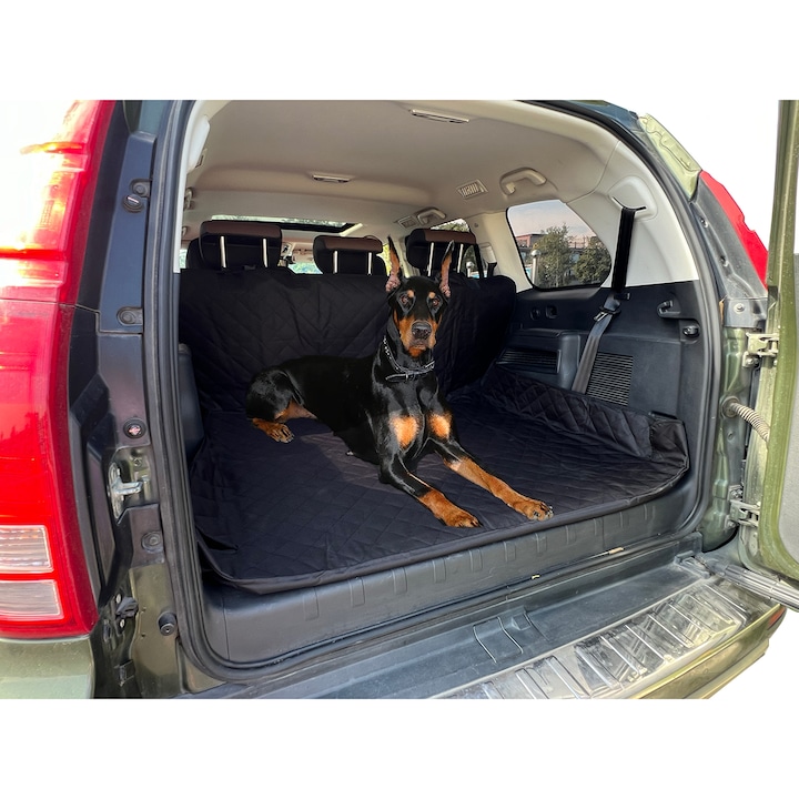 Freemos impermeabila husa protectie portbagaj caini, Capac portbagaj SUV - Negru
