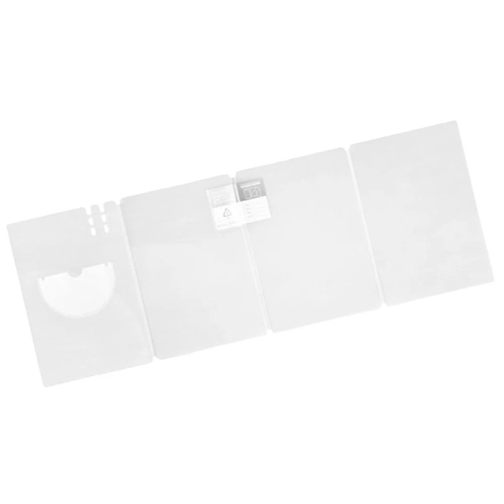YANYXR összecsukható asztali védőparaván 93x35x0.2cm átlátszó