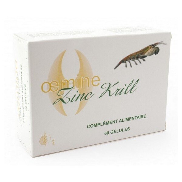 Oemine Zinc Krill, 60 gelule