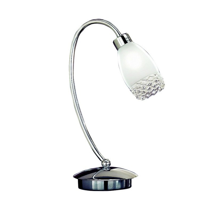 Veioza moderna crom cu 1 brat Delicate LA 4-1062/1 Chrom, 1 x G9 max 28W, Orion Lighting Austria